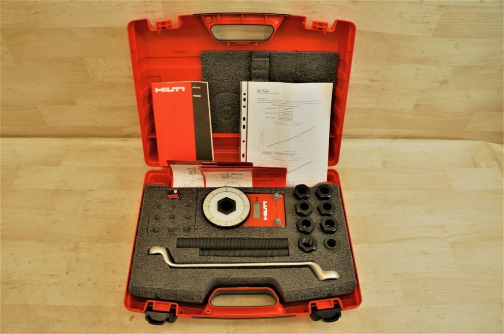 【極美品USED】HILTI DPG100 アンカーテスター 非破壊テスター 非破壊検査 耐力試験機 引張力計測 アンカーボルト ヒルティ