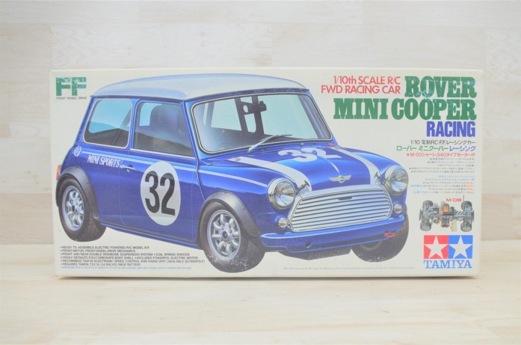 TAMIYA ROVER MINI COOPER ローバー ミニクーパー 1/10 電動RC F.F.レーシングカー 58211**9800 プラモデル