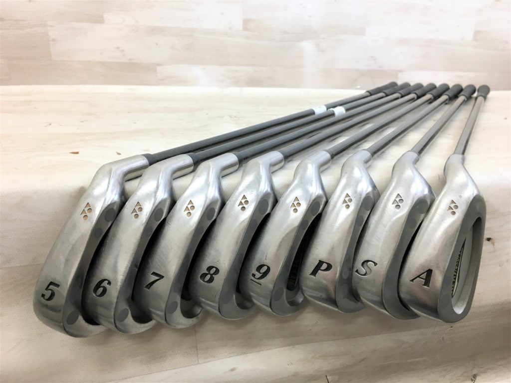 YONEX アイアン8本セット 5~9,P,S,A FLEX R HGS 4000 REKIN SUPER 03 ヨネックス