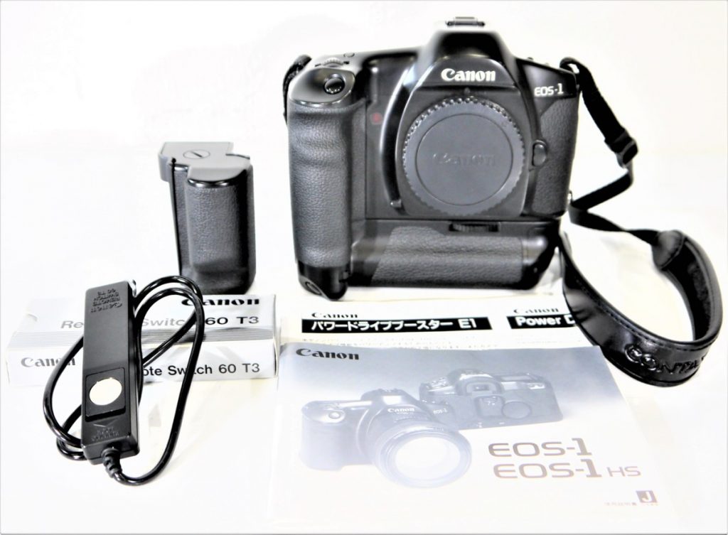 通電OK Canon キャノン EOS-1/パワードライブブースター E1/リモートスウィッチ60 T3/ボディ フィルム一眼レフカメラ