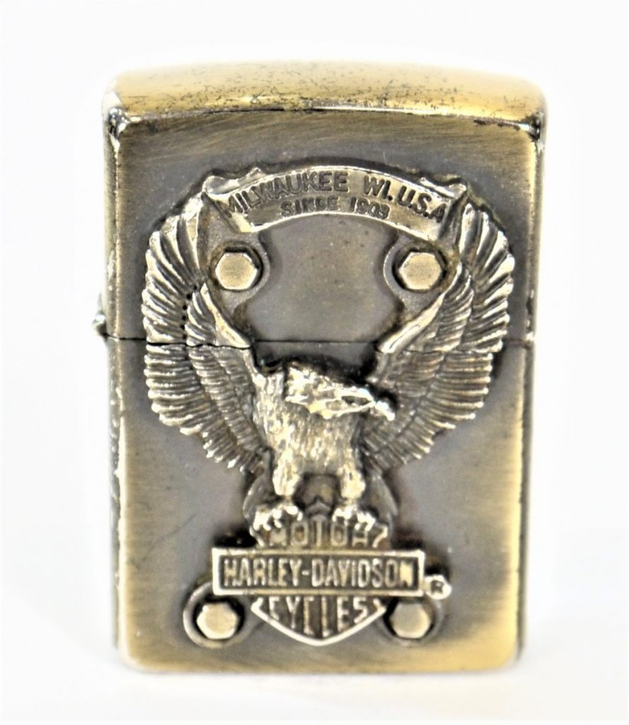 ZIPPO ジッポー/オイルライター/HARLEY-DAVIDSON ハーレーダビッドソン/SINCE1903/USA アメリカ製 火花OK