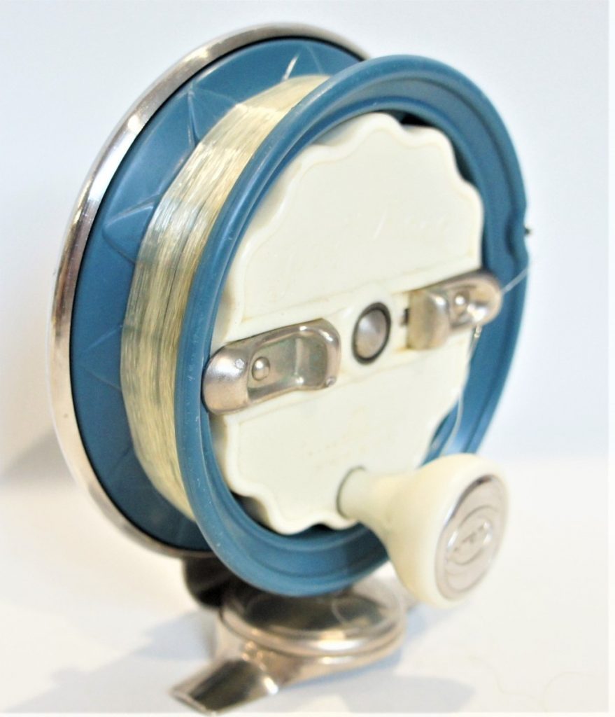 I46 富士リール 横転式タイコリール Fuji Reel 40型 強力ハンドル型