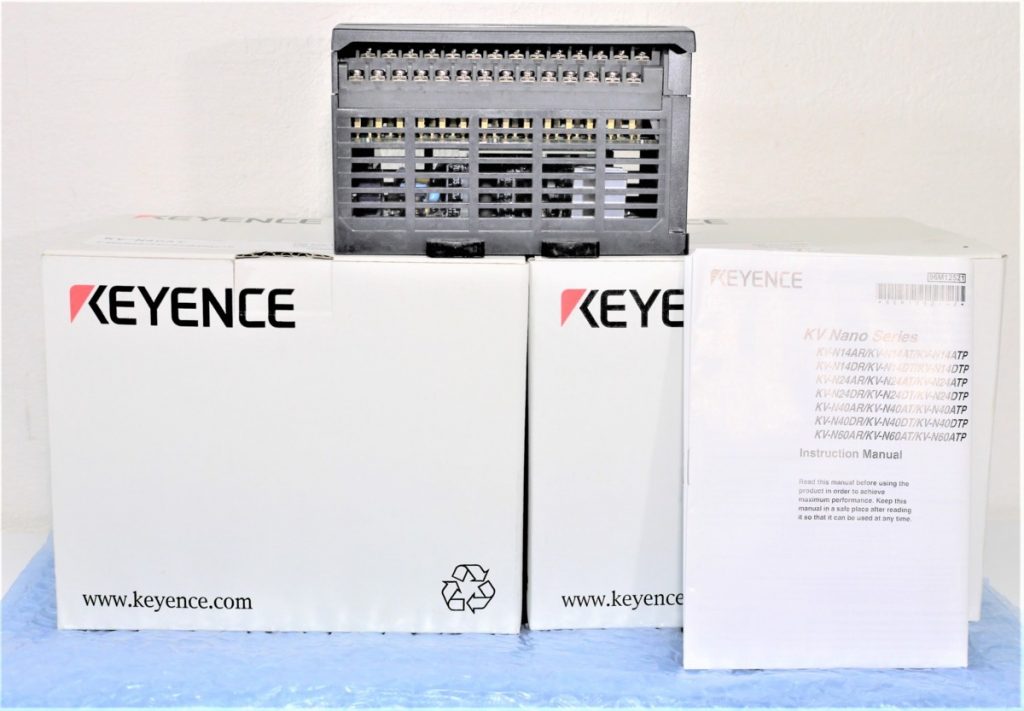 KEYENCE製 KV-N40AT プログラマブルコントローラ(キーエンスシーケンサーPLC) 2個セット