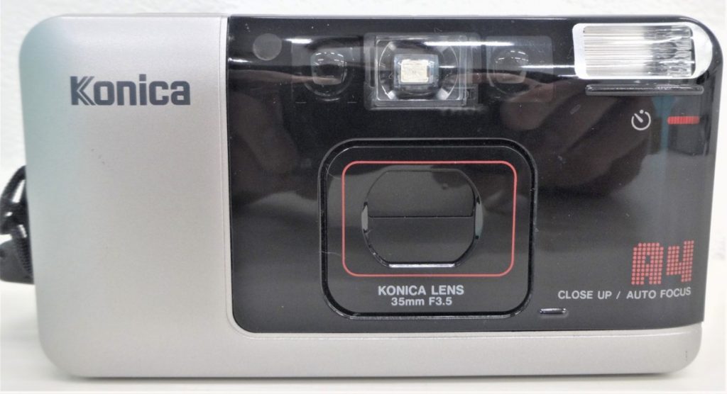 H10-5 KONICA コニカ BiG mini A4 LENS 35mm F3.5 コンパクト フィルムカメラ
