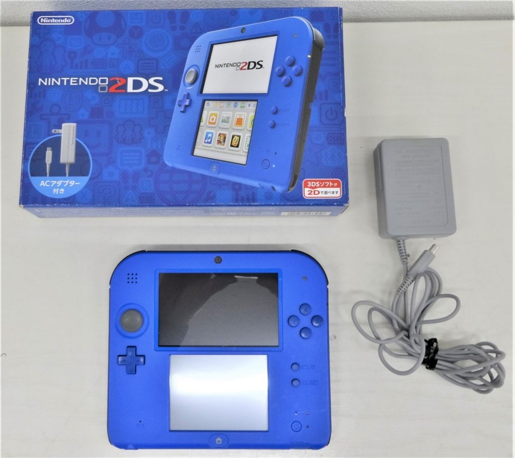 nintendo ニンテンドー 2DS 本体 ブルー FTR-001 箱有