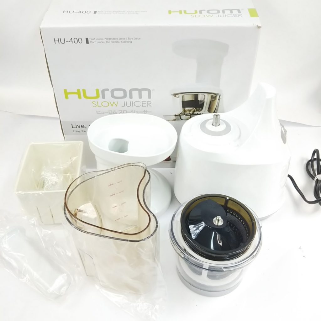 HUROM ヒューロム スロージューサー HU-400 動作未確認 現状品