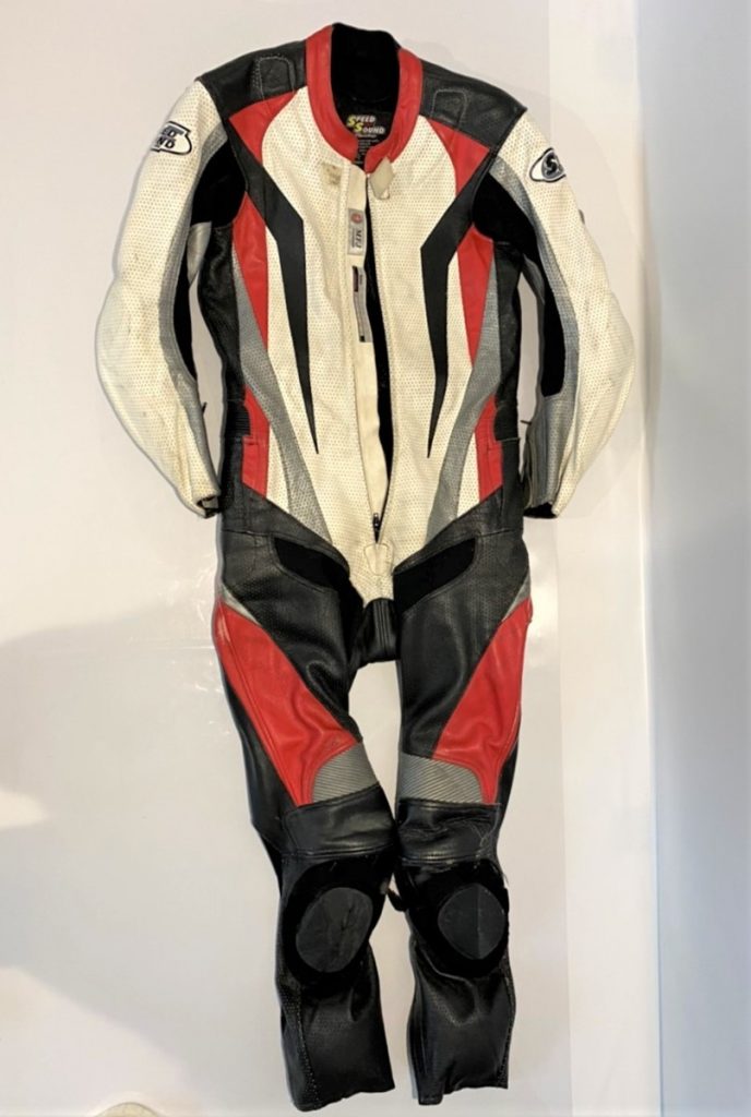 SPEED OF SOUND 革ツナギ　Lサイズ　MFJ公認　現状品