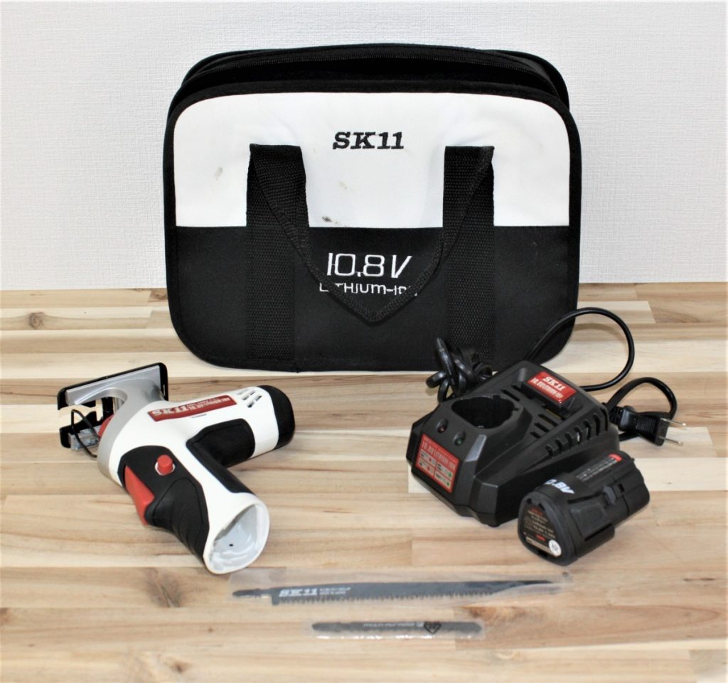 藤原産業 SK11 充電マルチソー SMS-108V-13Li 10.8V 動作確認済み