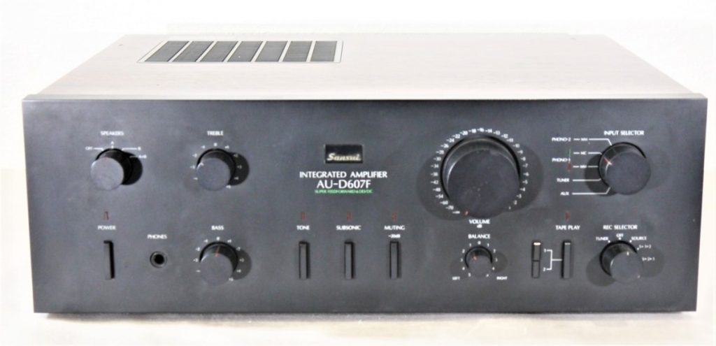 通電確認のみ サンスイ SANSUI AU-D607F プリメインアンプ