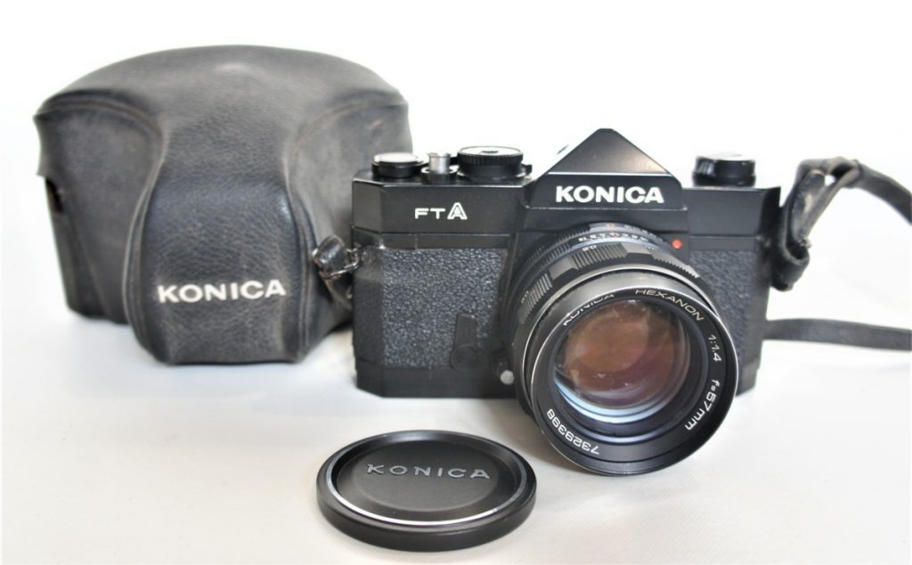 I143 Konica コニカ FT A 1:1.4 f＝57mm コンパクトフィルムカメラ 光学機器