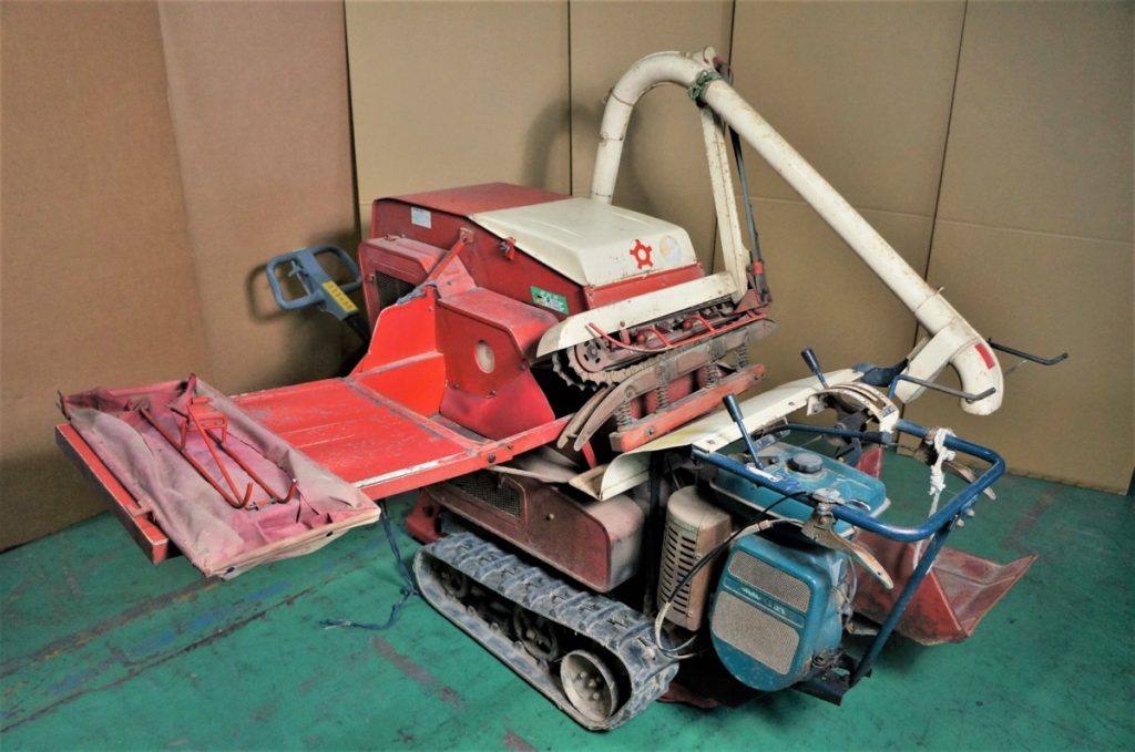 大島 農機 ハーベスター 脱穀機 自走式 稲 麦