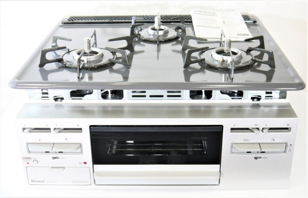 Rinnai/リンナイ ガスコンロ LPガス用 2020年製 ビルトイン RB32AM5H2SVW