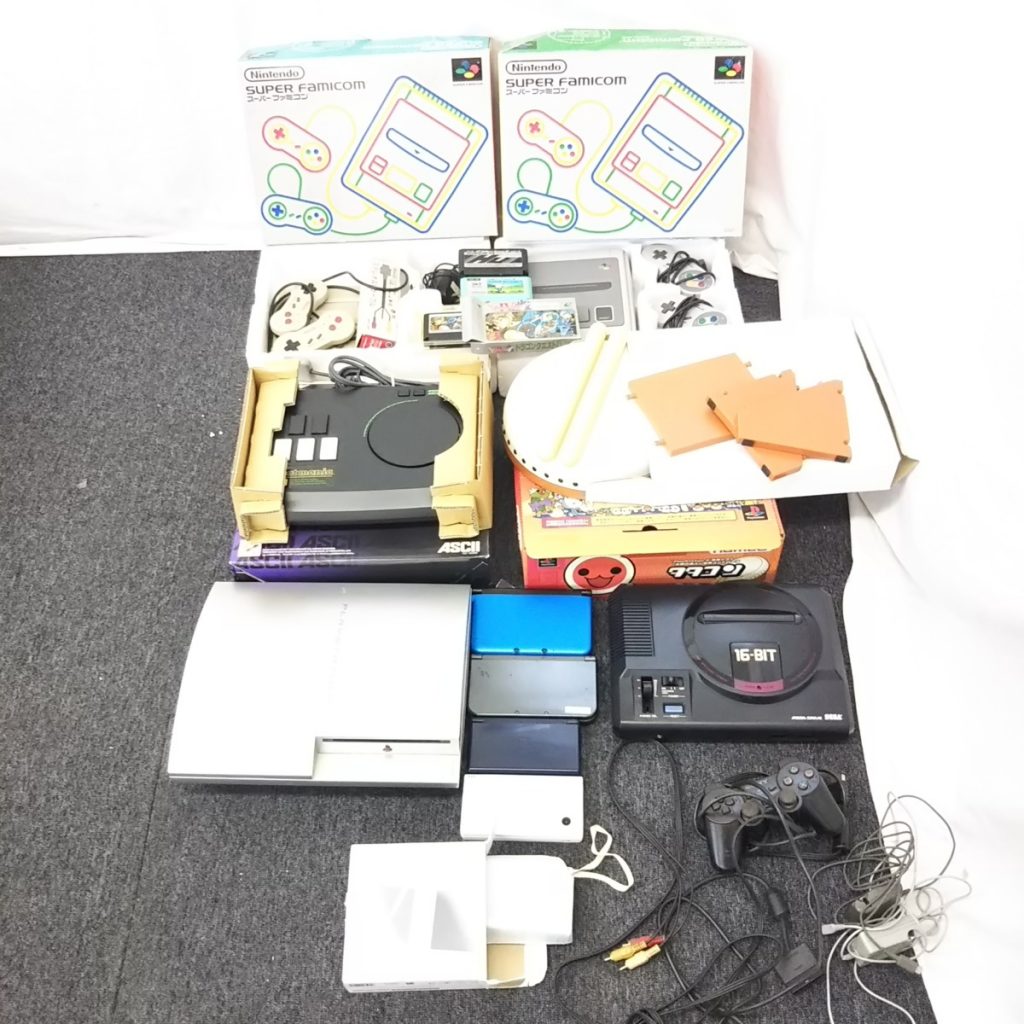 大量 ジャンク テレビゲームいろいろまとめ ファミコン/スーパーファミコン/PS3/DSなど 動作未確認 現状品