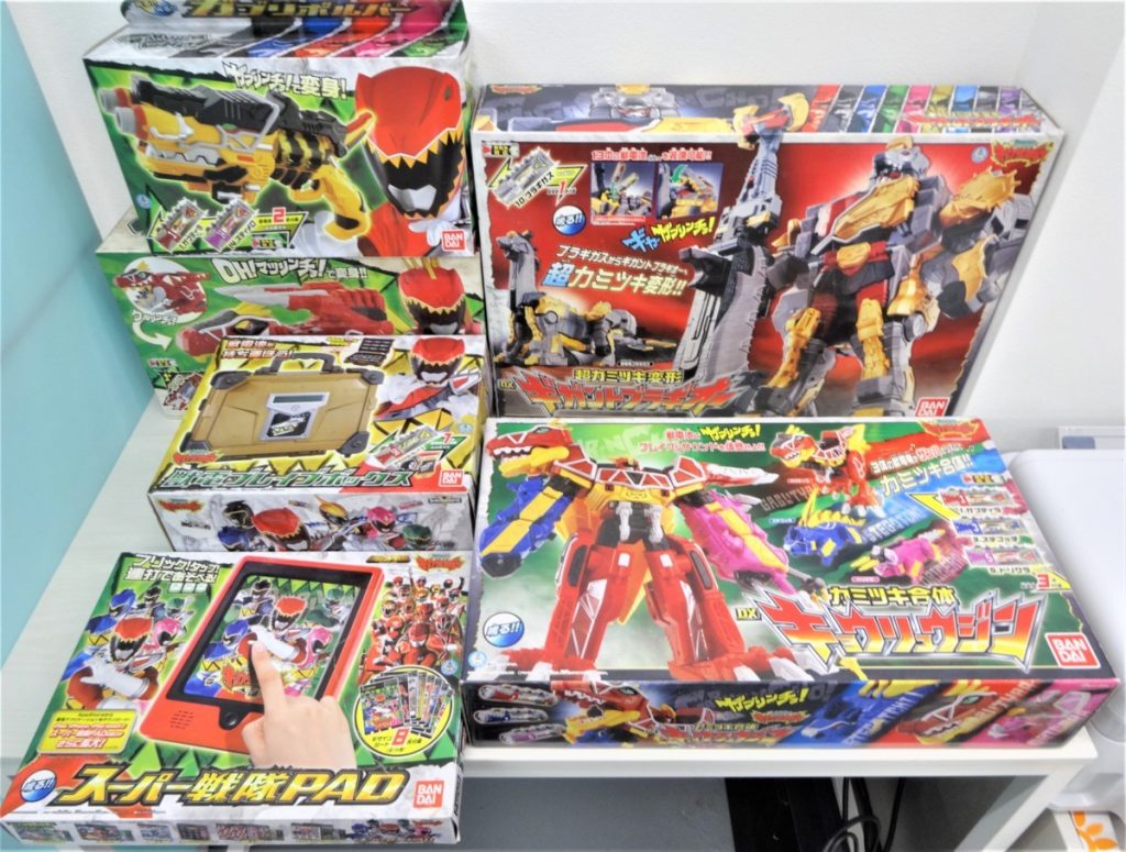 H10-8 キョウリュウジャー キョウリュウジン ギガントブラキオー スーパー戦隊PAD 獣電ブレイブボックス など 6点セット