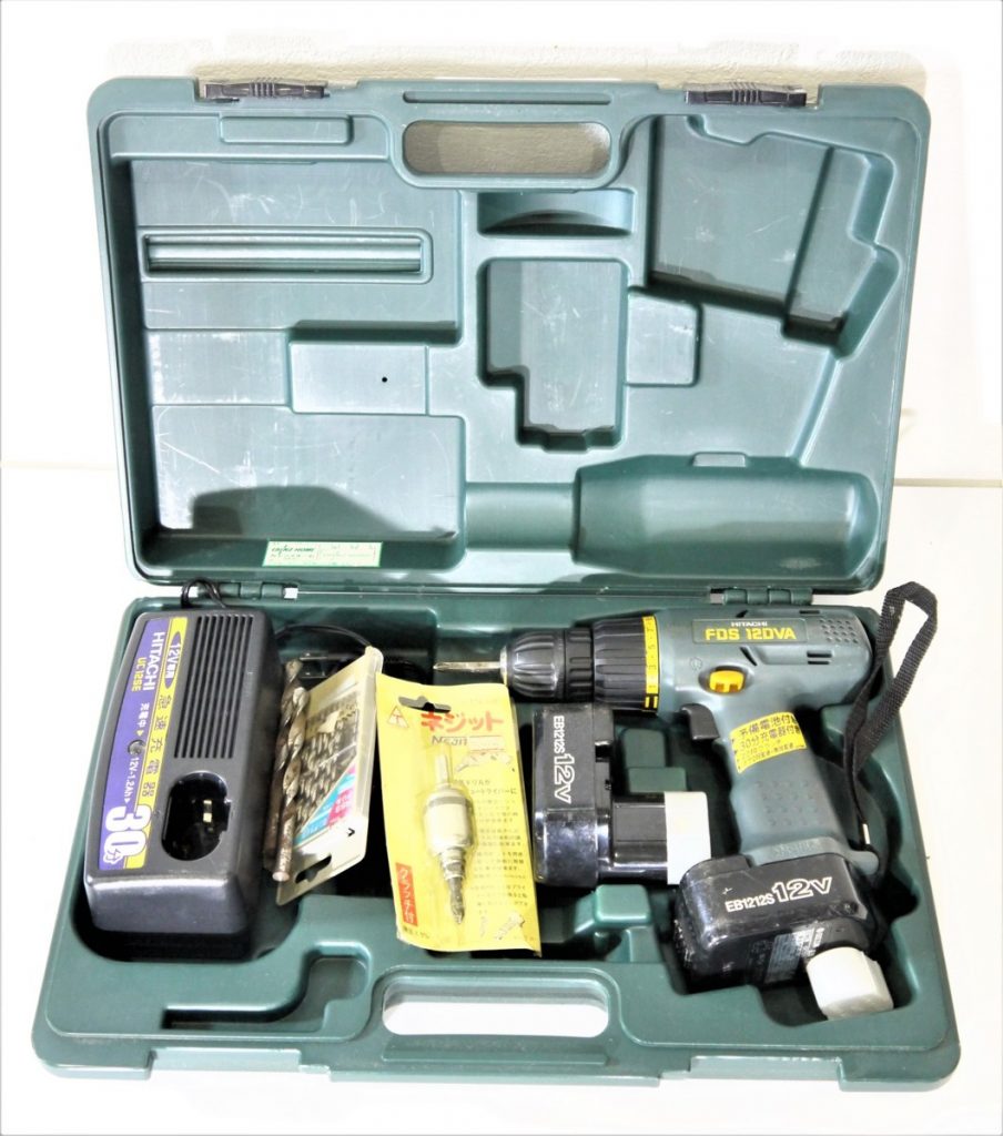 日立 HITACHI コードレスドライバドリル FDS 12DVA 充電器 UC12SE