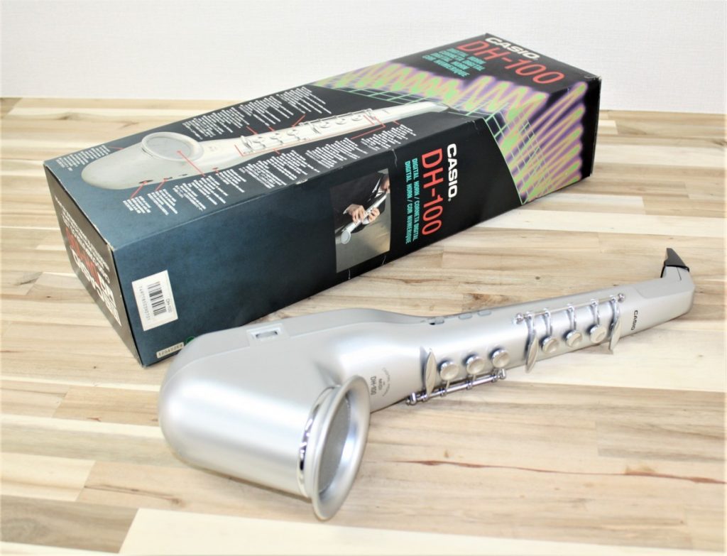 CASIO カシオ デジタルホーン DH-100 本体のみ サックス　元箱　説明書付き