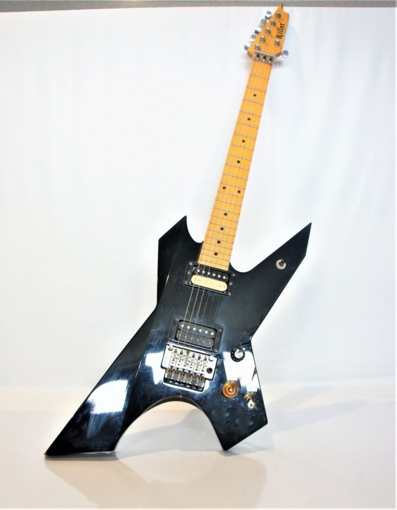 KILLER KG-PIRATES キラー パイレーツ エレキ ギター ブラック　現状品
