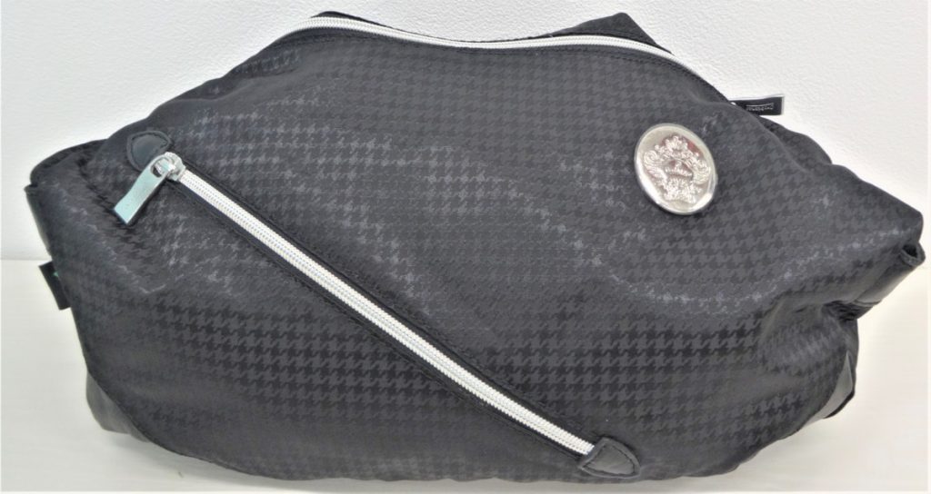 H9-162 Orobianco オロビアンコ ブラック 2Wayバッグ レザー ナイロン