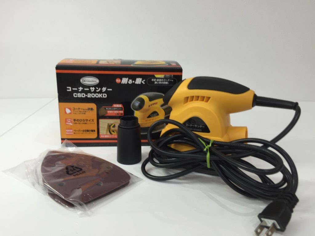 電動工具 コーナーサンダー CSD-200KD 工具 DIY用品　通電・動作確認済み