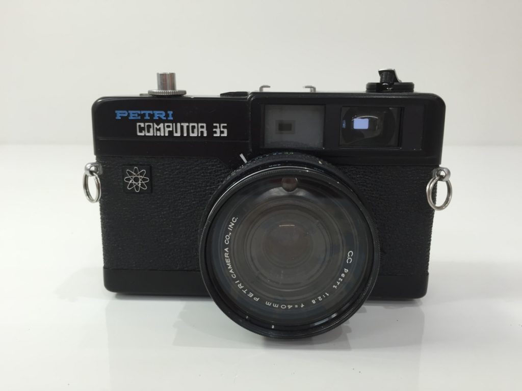 F10-93　カメラ ペトリ PETRI COMPUTOR 35 ブラック 1:2.8 40mm