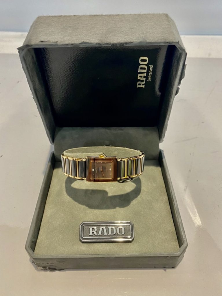 RADO ラドー DIASTAR ダイヤスター 153.0283.３ N クォーツ レディース 腕時計 純正ベルト