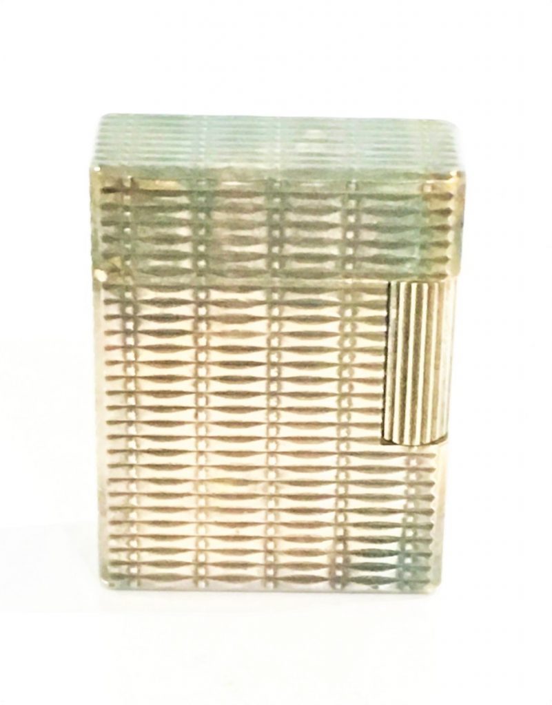 ライター S.T.Dupont デュポン シルバー