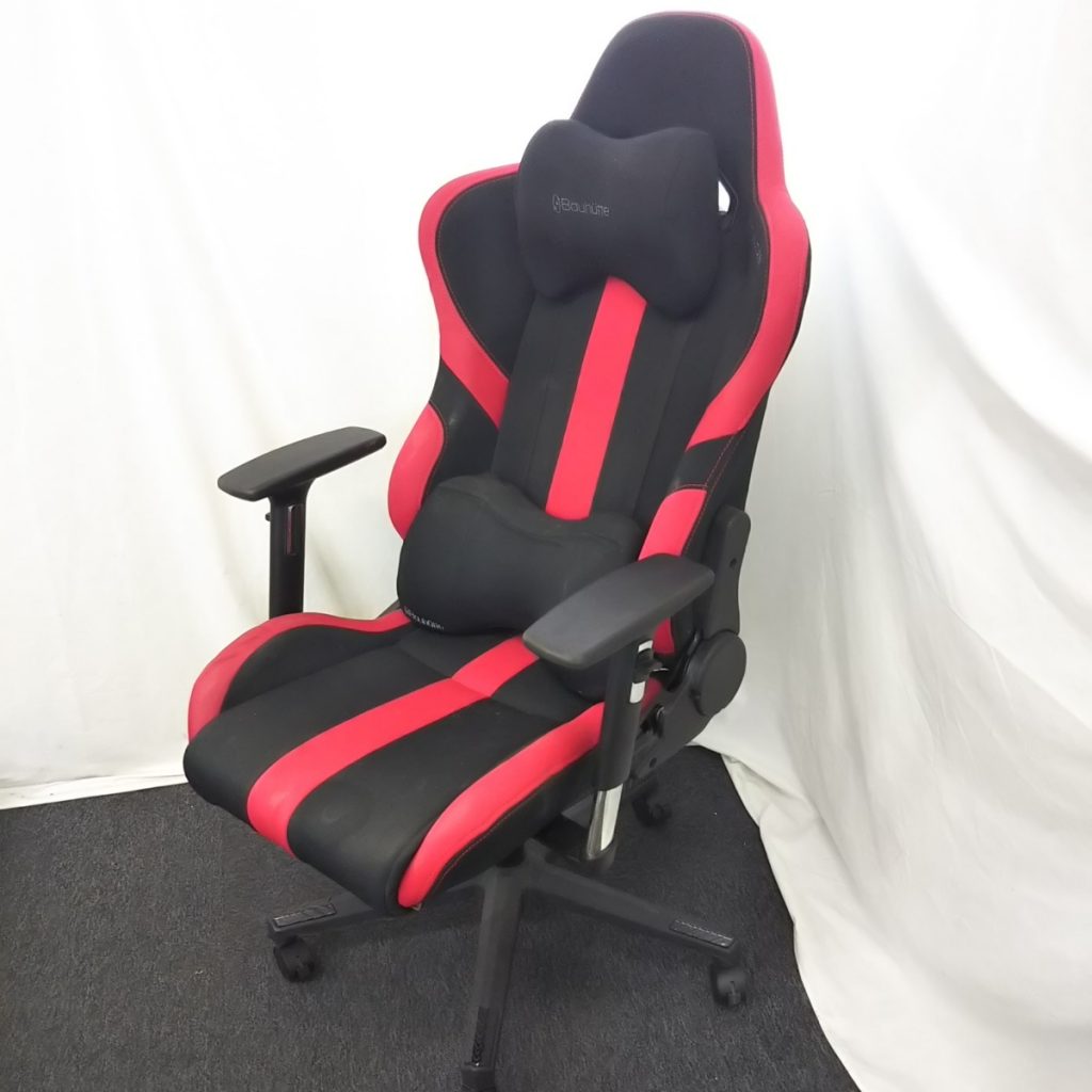 Bauhutte バウヒュッテ ゲーミングチェア RS-950RR 事務椅子 デスクチェア 現状品