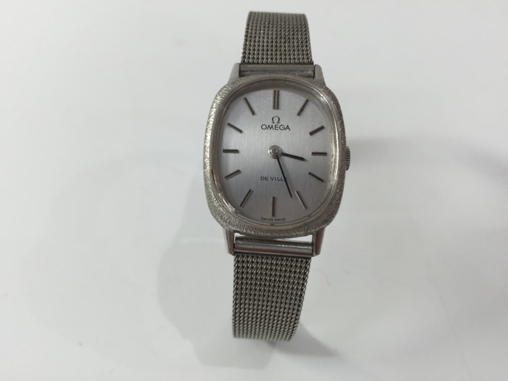 OMEGA DEVILLE Ω オメガ DeVille 6020ステンレス 2針 手巻き 腕時計