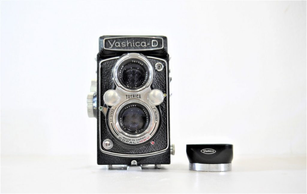 YASHICA-D ヤシカ 二眼レフカメラ/COPAL-MXV Yashikor 1:3.5 f=80mm/1:3.5 f=80mmレンズ