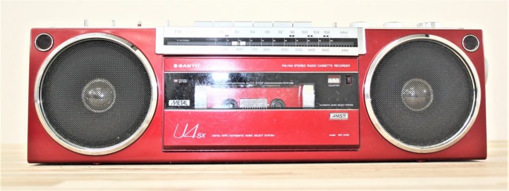 【現状品】SANYO U4sx ラジカセ