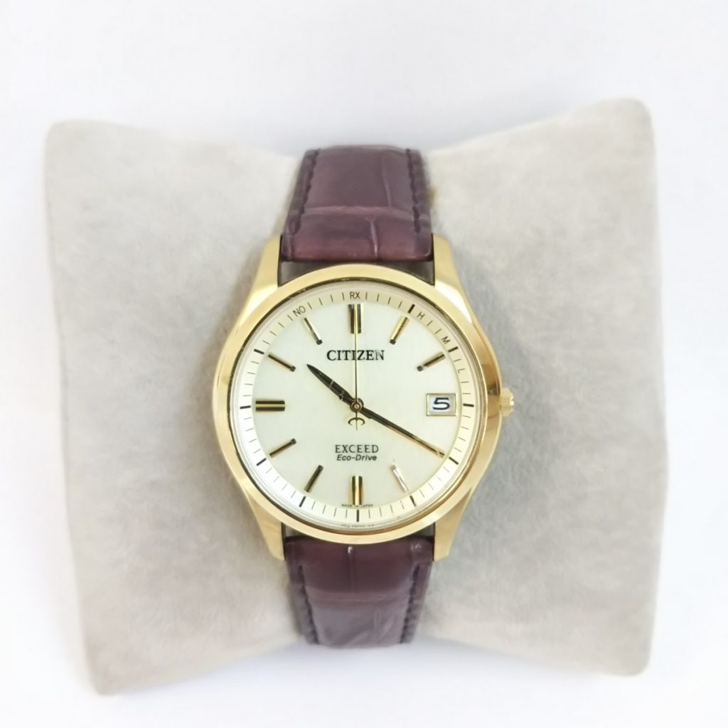 ジャンク CITIZEN シチズン EXCEED Eco-drive 電波ソーラー H111-T015875 現状品