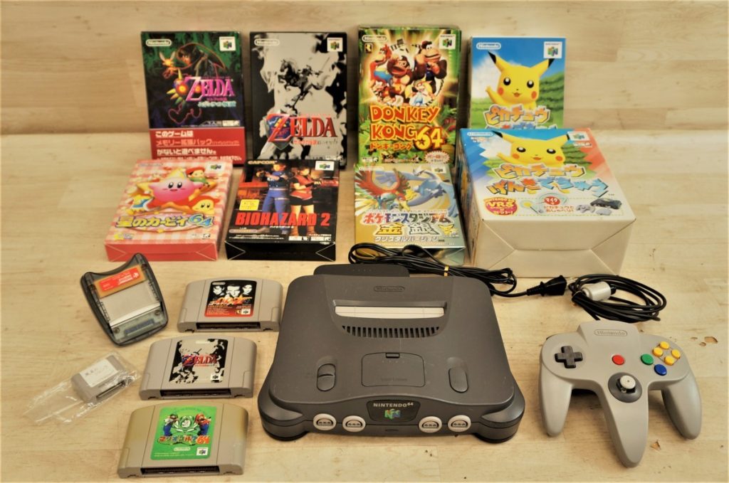 Nintendo 64 本体 ソフトセット 任天堂 ニンテンドー ゼルダ カービィ ドンキーコング