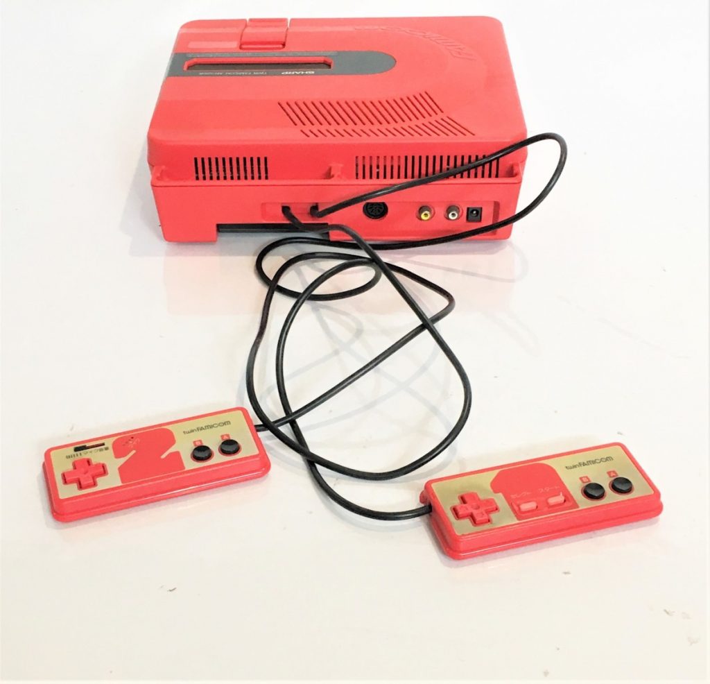 SHARP TWIN FAMICON シャープ ツインファミコン AN-500R　レトロゲーム