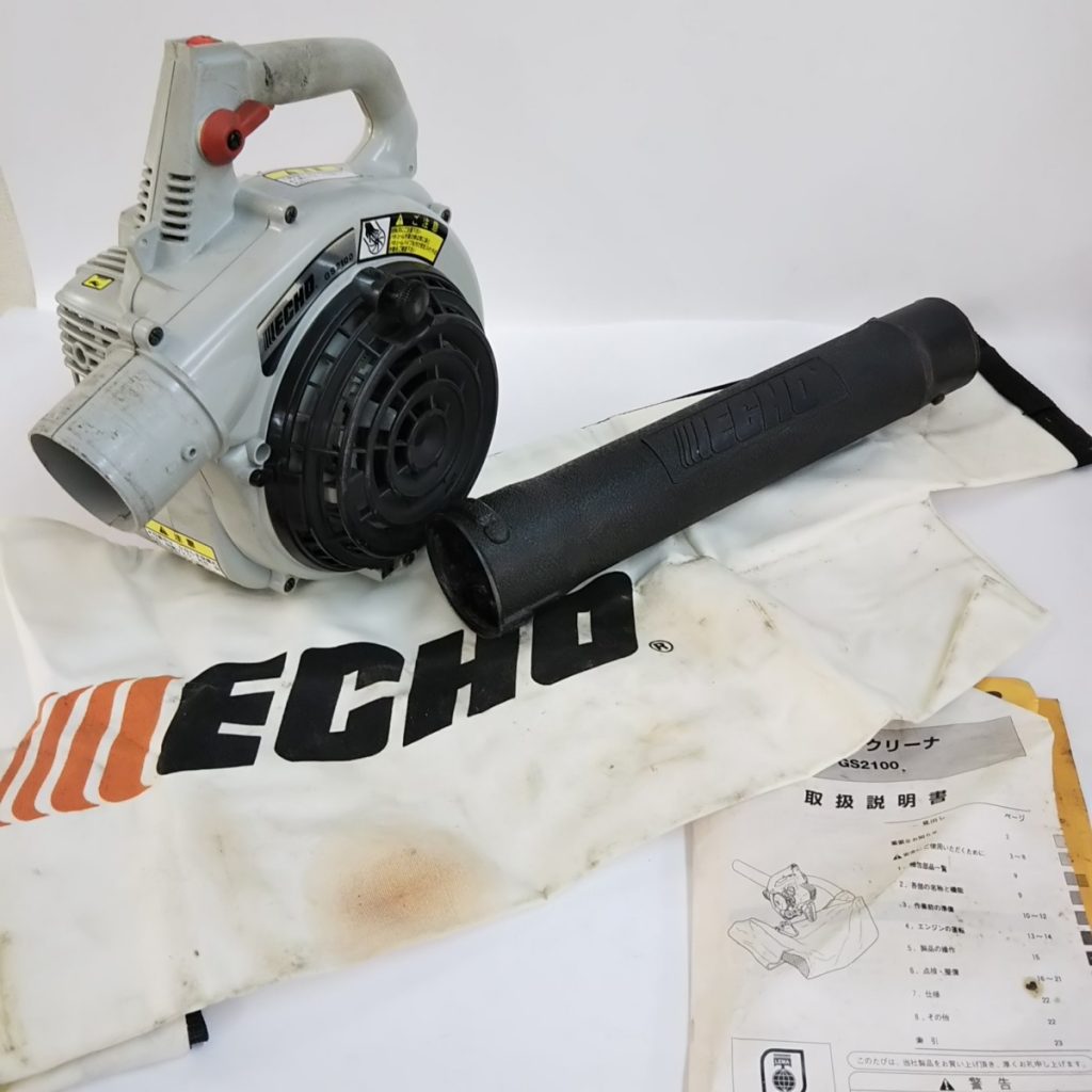 動作未確認 ECHO エコー エンジンブロワー GS2100 ガーデンクリーナー 送風機 現状品