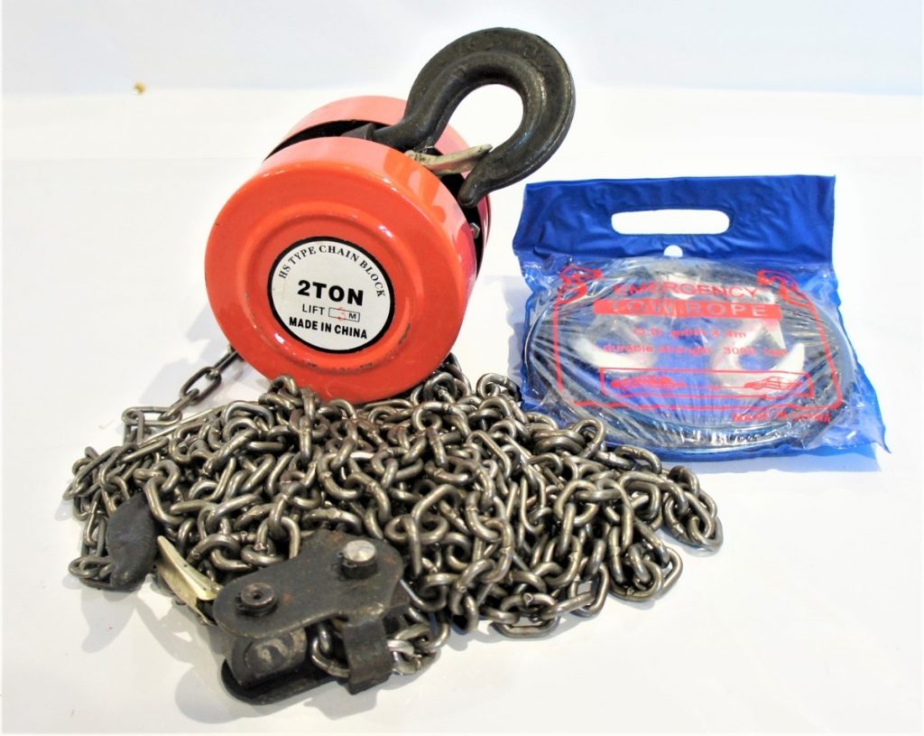 チェーンブロック　CHAIN BLOCK HS TYPE 2TON ２トン