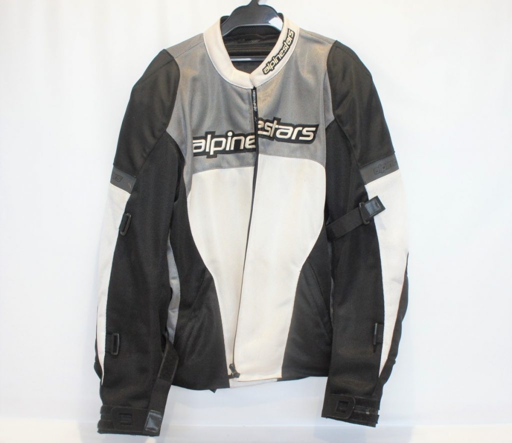 I11-13 alpinestars FENDING AIR ナイロンメッシュ素材 ライディングJKT4点パッド OA80255 Lサイズ