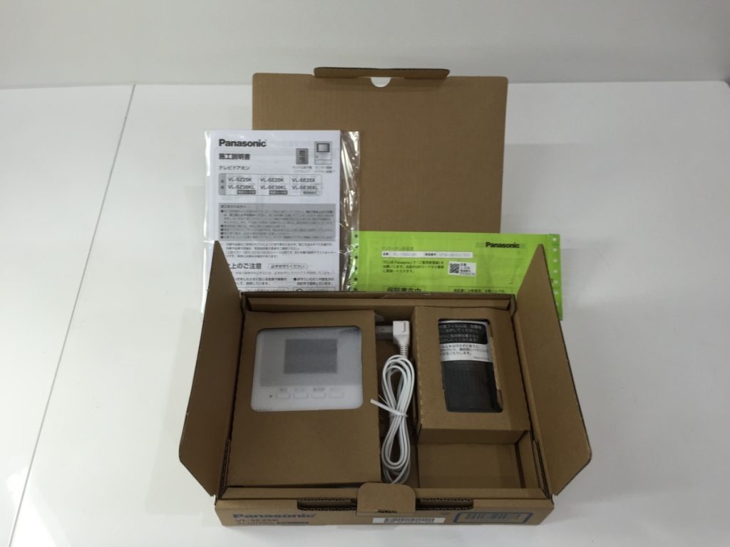 パナソニック Panasonic VL-SE25K テレビ ドアホン 電源コード式 家電 美品 未使用品