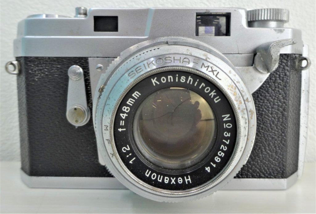 Konica コニカ Ⅲ レンズ SEIKOSHA-MXL 1:2 f=48mm 3 アンティーク