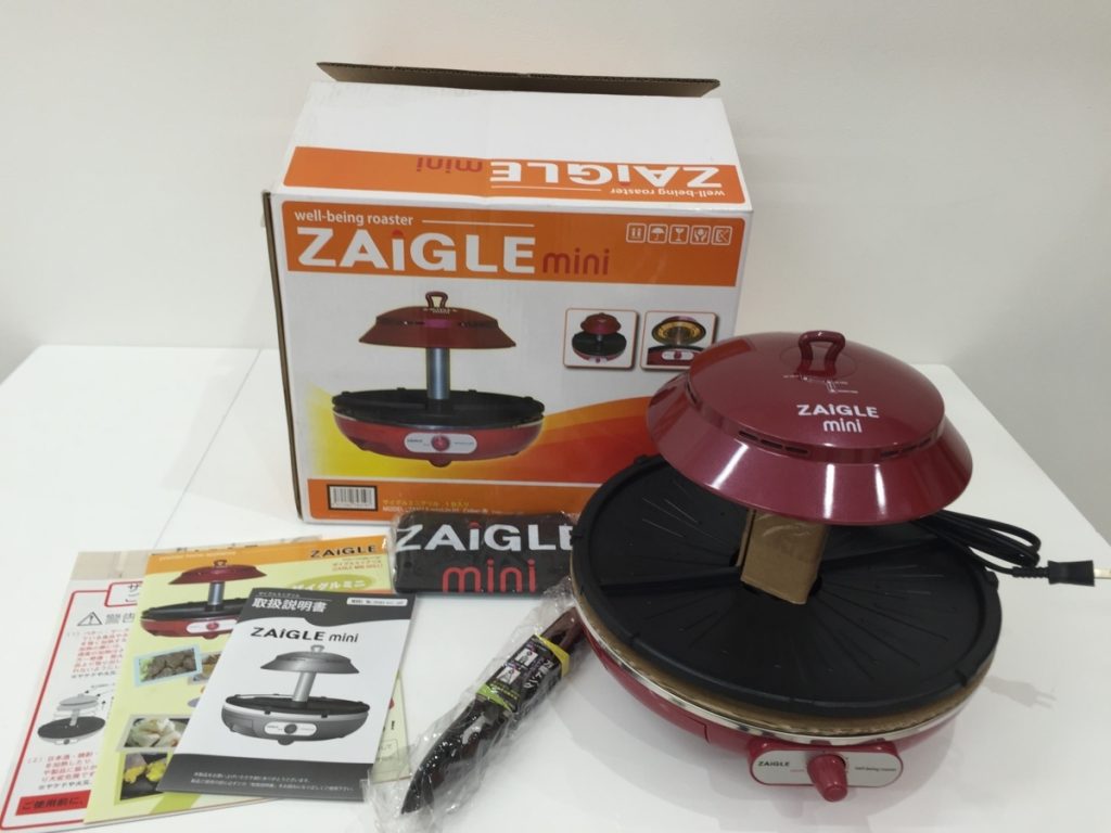 F10-71 ZAIGLE mini-jp01 ザイグル　ミニグリル　赤外線サークルロースター　新品同様
