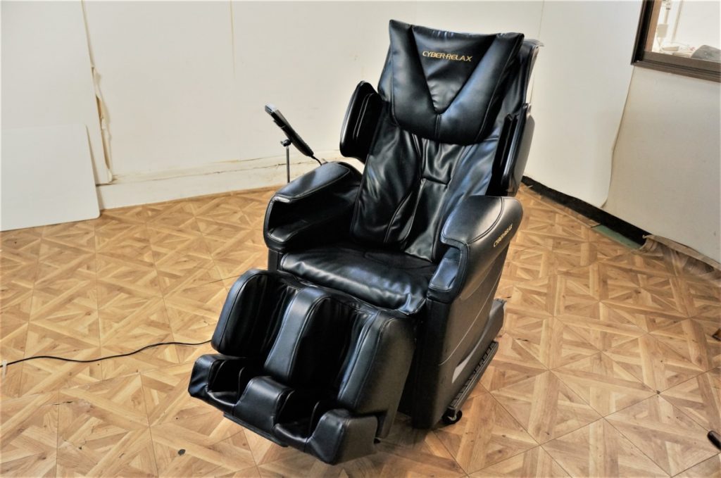 FUJIIRYOKI 家庭用電気マッサージ器 AS-840 CYBER-RELAX マッサージチェア ブラック フジ医療器