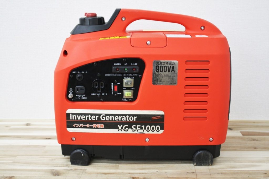 インバーター発電機 防災 900VA ポータブル　XG-SF1000