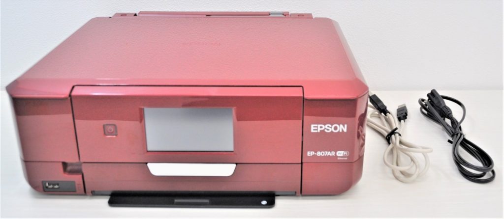 H11-18 EPSON エプソン カラリオプリンター 複合機 EP-807AR 2014 通電確認OK