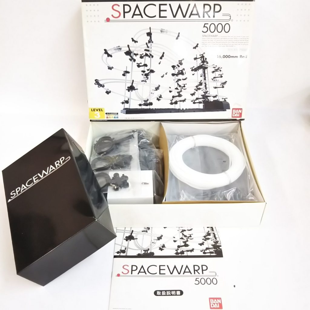 未使用 未組み立て バンダイ SPACEWARP5000 スペースワープ 大人のインテリア玩具 現状品