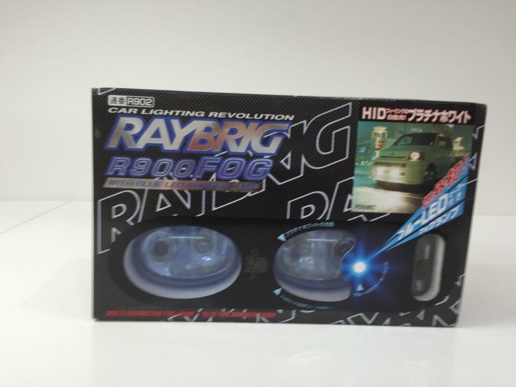 ライト パーツ RAYBRIG R900FOG ブルー　LEDマーカー内蔵
