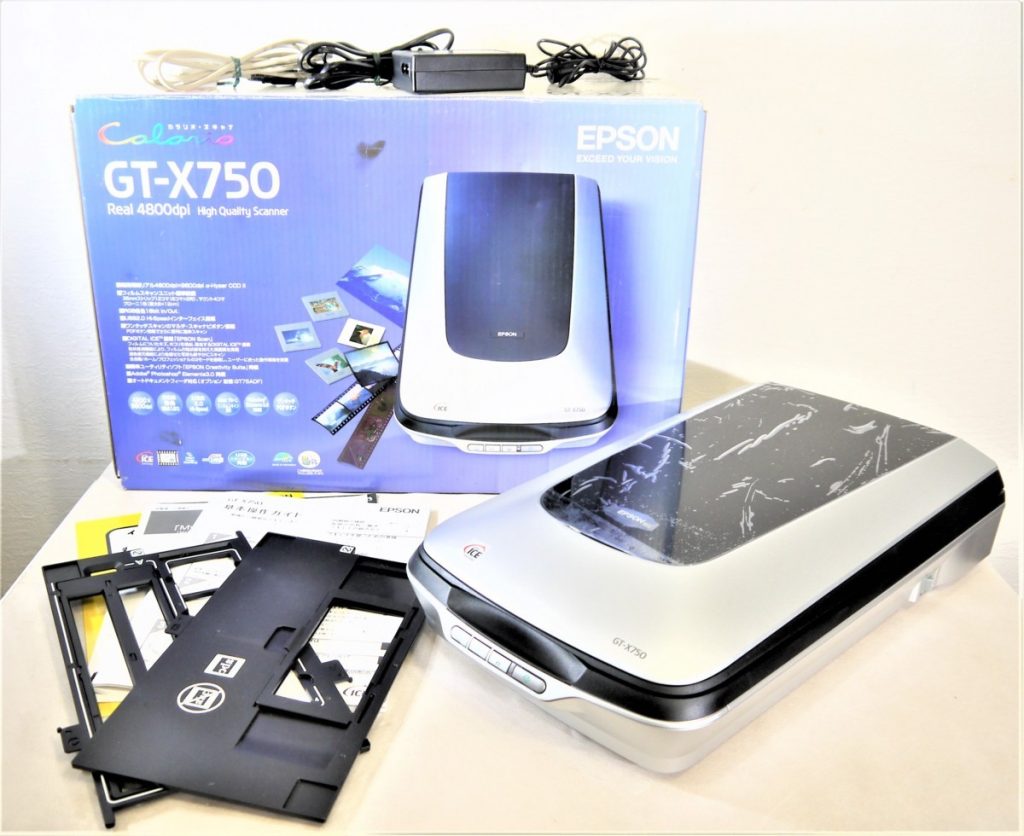 EPSON カラリオ フラッドヘッドスキャナ GT-X750 エプソン A4対応