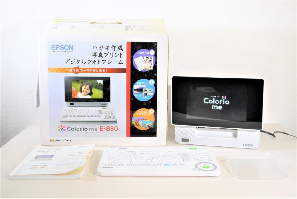 通電確認済み EPSON エプソン Colorio me カラリオ ミー コンパクトプリンター E-830
