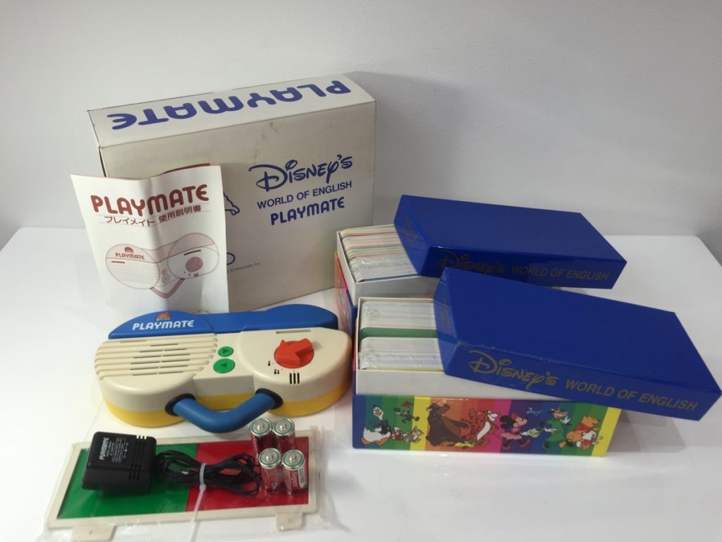 F12-98　DWE Disney's WORLD OF ENGLISH PLAYMATE プレイメイト トークロング セット ディズニー マイク無し　英語教材
