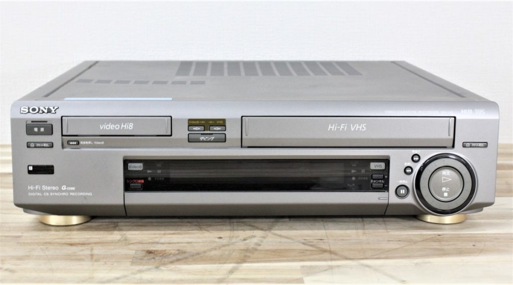 SONY WV-H5 Hi8 VHSビデオデッキ 動作未確認
