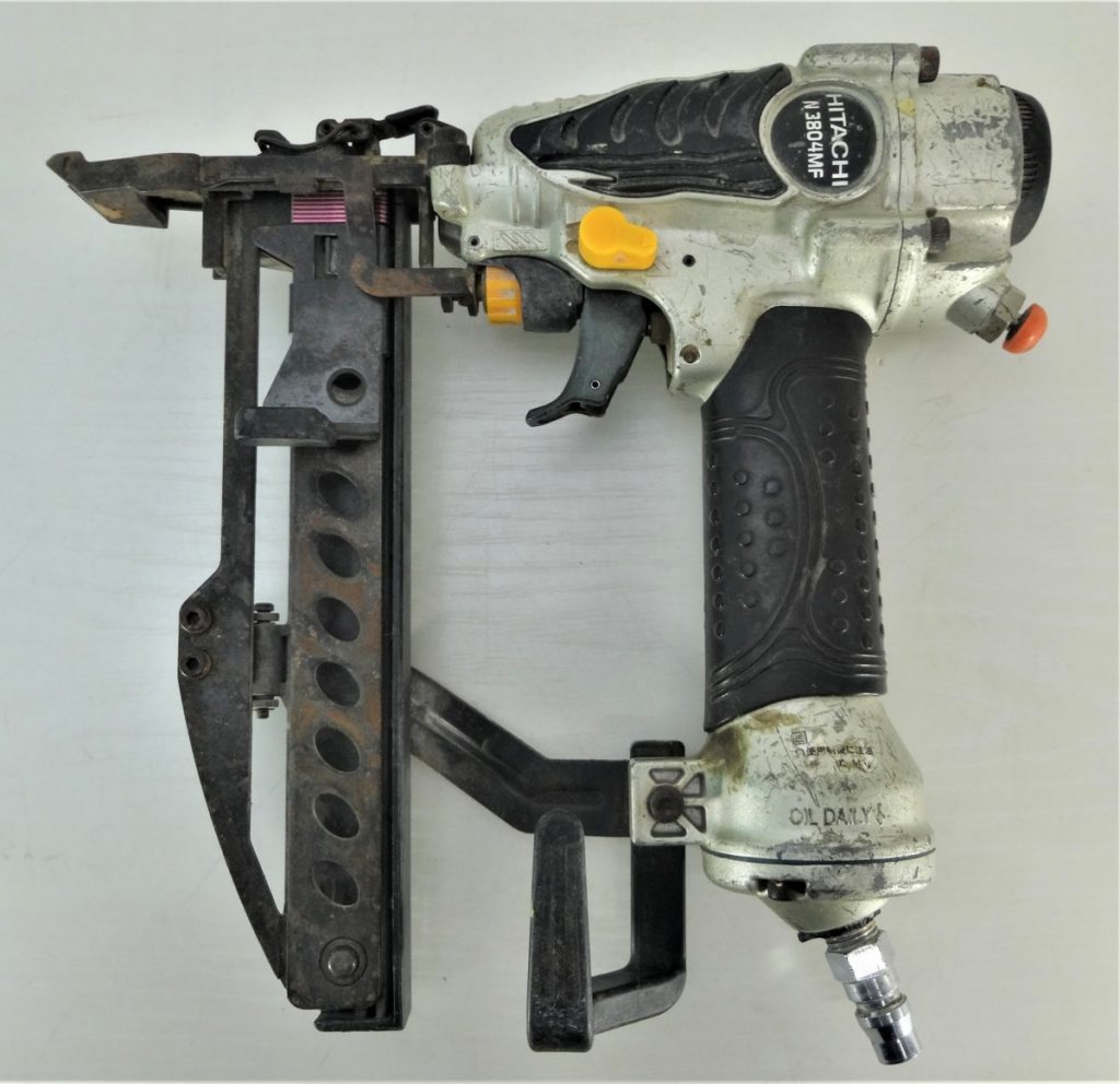 HITACHI 日立 N3804MF 常圧フロア用タッカ エアダスタ機構搭載