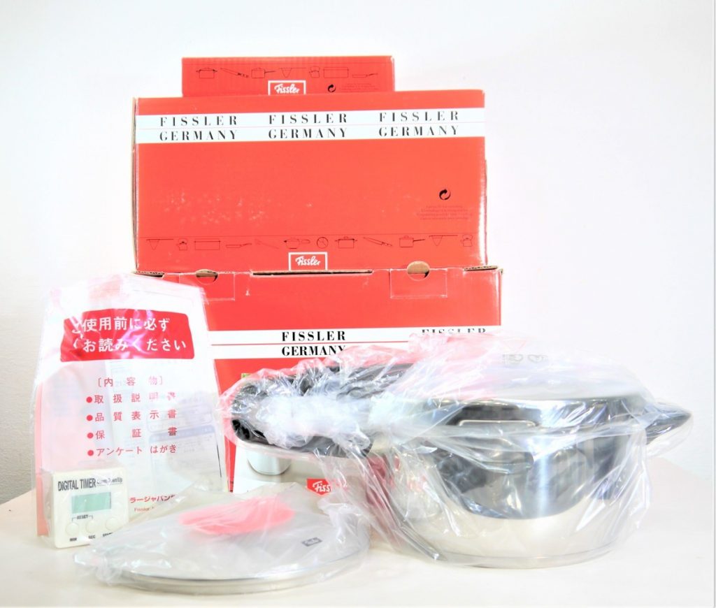 Fissler フィスラー なべ 鍋 家庭用 圧力鍋 4.5L 片手鍋 深鍋 ドイツ製 タイマー付き